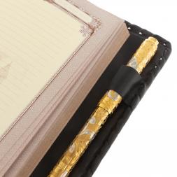 Подарочный набор "Держава" обложка для паспорта, ежедневник и ручка с гравюрой