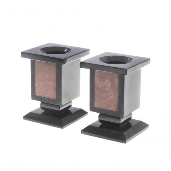 Письменный набор &amp;quot;Герб РФ&amp;quot; камень лемезит 124258