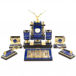 Настольный набор из лазурита &amp;quot;Орел&amp;quot;