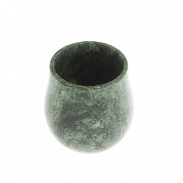 Коньячный бокал из шабровского змеевика 6х6х6 см 129416