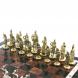 Шахматы &amp;quot;Русские витязи&amp;quot; доска 40х40 см лемезит каменные ножки 123375