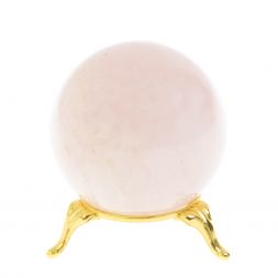 Шар из розового кварца 5,9 см