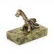 Фигурка из бронзы &amp;quot;Дракончик&amp;quot; на подставке из змеевика 116485