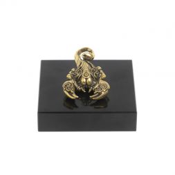 Сувенир из бронзы &amp;quot;Скорпион&amp;quot; на подставке долерит