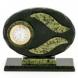 Настольные часы &amp;quot;Овальные&amp;quot; змеевик 113547