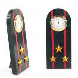 Часы &amp;quot;Погон полковник МВД&amp;quot; нового образца змеевик