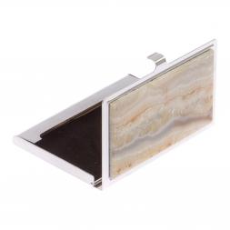 Карманная визитница из камня шайтанский переливт