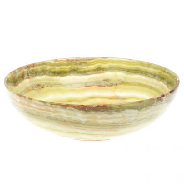 Ваза для фруктов из оникса 25х25х8 см (10) 128997