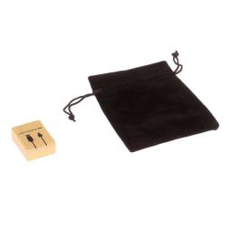 USB зажигалка из камня азурит