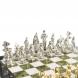 Шахматы &amp;quot;Дон Кихот&amp;quot; доска 40х40 см камень мрамор змеевик 122651