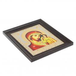 Икона &amp;quot;Казанская Божья Матерь&amp;quot; 24,5х28,5 см Златоуст