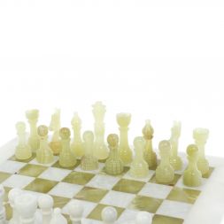 Шахматы "Игрок" доска 38х38 см оникс мрамор