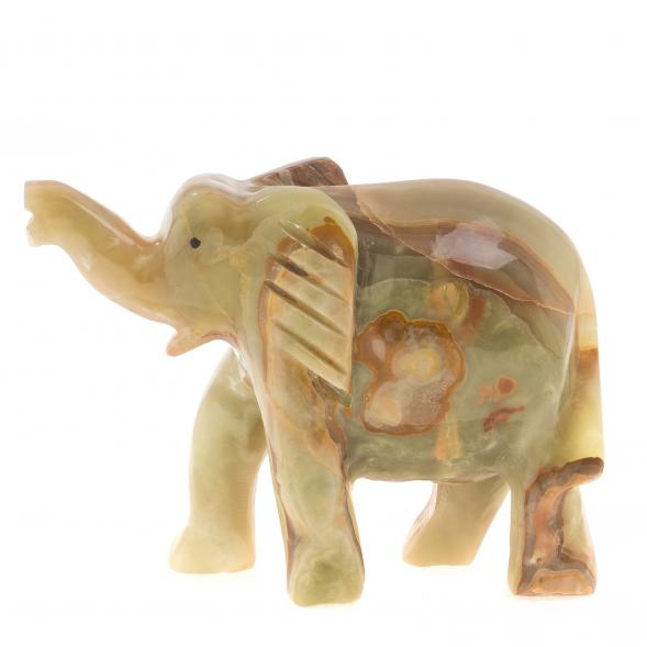 Статуэтка из оникса &amp;quot;Слон&amp;quot; 21х6,5х16 см (8) 124648