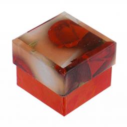 Шкатулка из оникса "Круглая" 6х4,5 см (2,5)