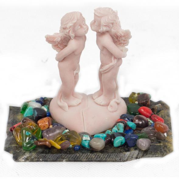 Сувенир &amp;quot;Ангельский поцелуй&amp;quot; из мрамолита 117702