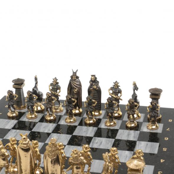 Шахматы из бронзы и мрамора &amp;quot;Викинги&amp;quot; 126908