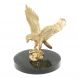 Бронзовая статуэтка &amp;quot;Орел&amp;quot; на нефрите и долерите 9х9х10 см 128923