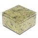 Шкатулка из змеевика 9,5х9,5х6 см 129577