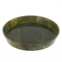 Поднос из нефрита 19,5 см