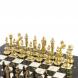Шахматы &amp;quot;Ренессанс&amp;quot; доска 36х36 см мрамор, змеевик фигуры цвет бронза-золото 124878