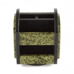 Настольный органайзер камень змеевик вращающийся