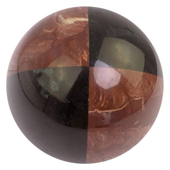 Шар из лемезита и долерита 12 см 126299