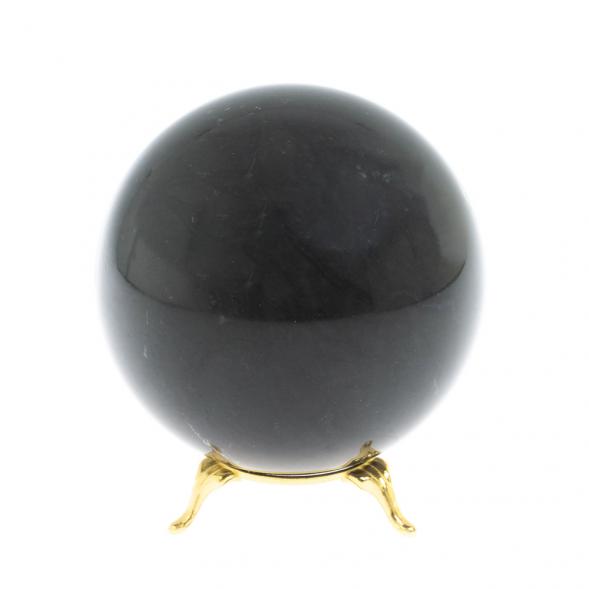 Шар из черного змеевика 9,5 см 127858