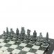Шахматы &amp;quot;Северные народы&amp;quot; доска 40х40 см шабровский змеевик мрамор 128087