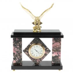 Часы &amp;quot;Орел&amp;quot; из родонита