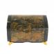 Шкатулка &amp;quot;Сундук&amp;quot; из лиственита и змеевика 129777