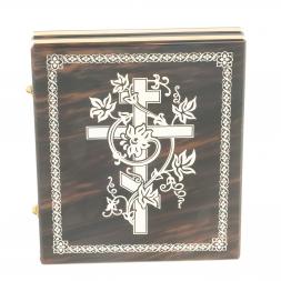 Икона складная "Семистрельная БМ"  камень обсидиан