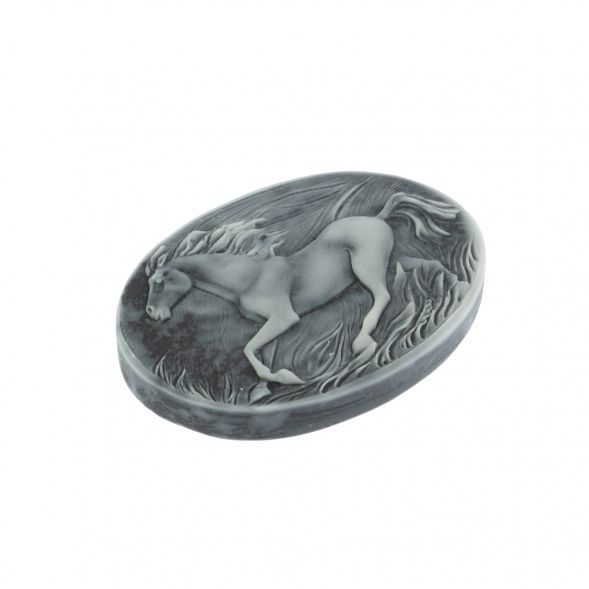 Магнит &amp;quot;Лошадь бегущая&amp;quot; из мрамолита 129383