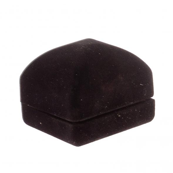 Запонки камень чароит закругленные 125243