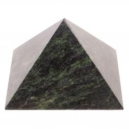 Пирамида из шабровского змеевика 8х8х7 см