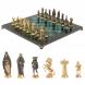 Подарочные шахматы &amp;quot;Средневековье&amp;quot; бронза змеевик 40х40 см 126912