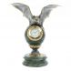 Часы &amp;quot;Летучая мышь&amp;quot; на подставке из камня змеевик 128089