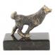 Статуэтка из бронзы и змеевика &amp;quot;Собака средняя&amp;quot; 120023
