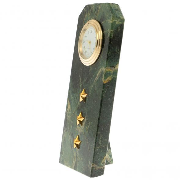 Часы погон &amp;quot;Старший прапорщик ВС&amp;quot; из змеевика 129850