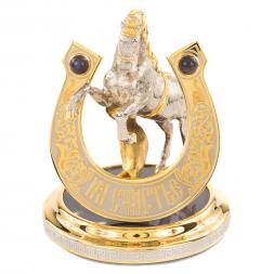 Сувенир &amp;quot;Подкова на счастье&amp;quot; агат