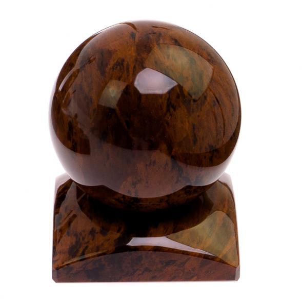 Настольный набор &amp;quot;Гренада&amp;quot; коричневый обсидиан 124722