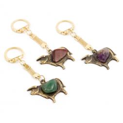 Брелок знак зодиака &amp;quot;Телец&amp;quot; бронза