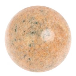 Шар 11 см из натурального розового мрамора