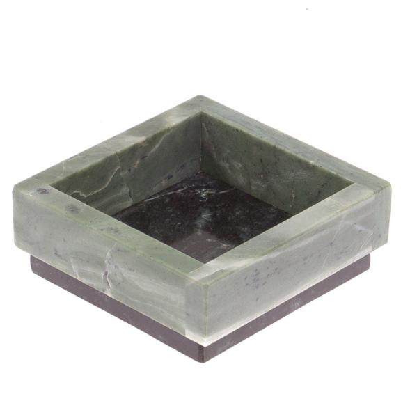 Подставка под скрепки камень офиокальцит 125554