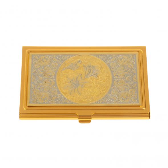 Визитница подарочная дамская Златоуст 128783