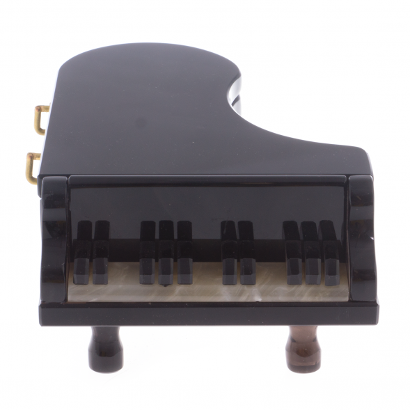 Шкатулка &amp;quot;Рояль&amp;quot; из черного обсидиана 121979