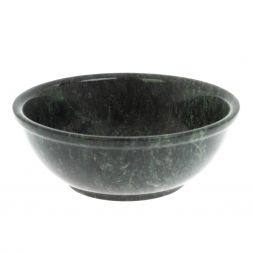 Тарелка из камня змеевик шабровский 13,5х13,5х5 см