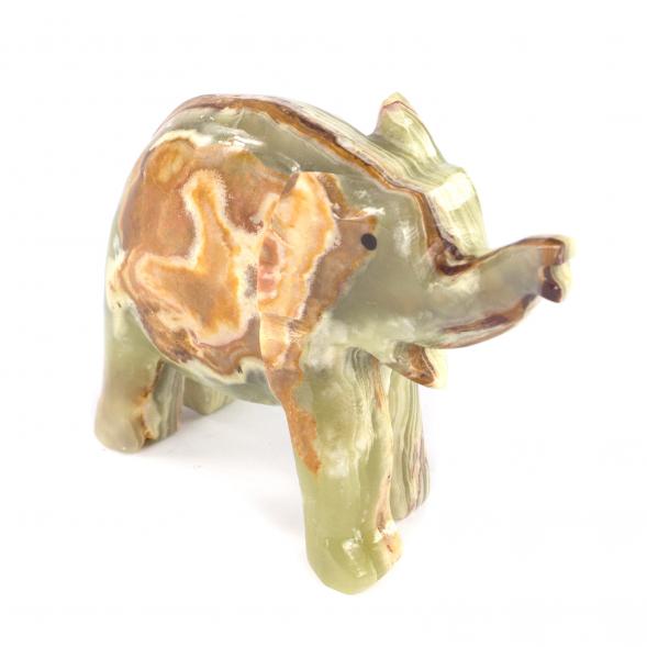 Фигурка &amp;quot;Индийский слон&amp;quot; камень оникс 12,8х5х11,2 см (5) 121688
