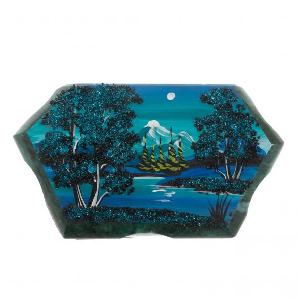 Шкатулка с рисунком &amp;quot;Ночь&amp;quot; 17х10,5х7 см 130383