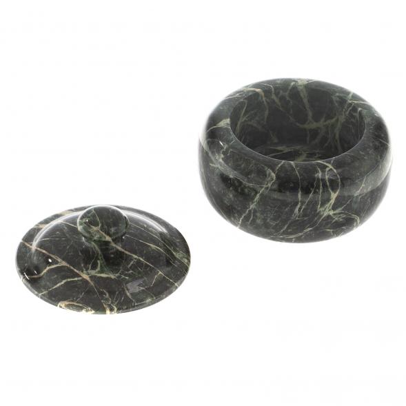 Сахарница из змеевика 12,5х8,5 см 124585