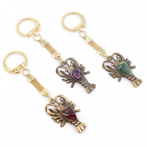 Брелок знак зодиака &amp;quot;Рак&amp;quot; бронза 116405